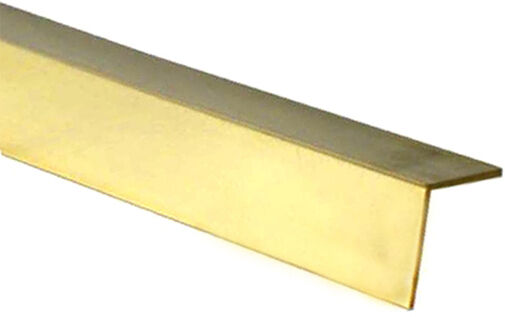 Albion Alloys A6 Brass Angle 6x6mm