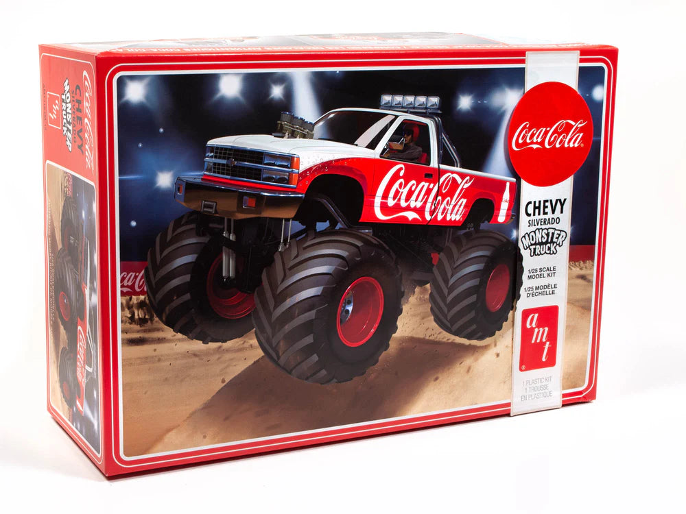 amt 1184 1/25 1988 Chevy Silverado Monster Truck (Coca-Cola)