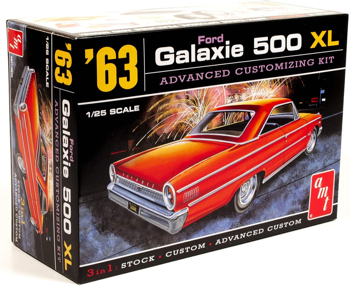 amt 1186 1/25 1963 Ford Galaxie 500 XL