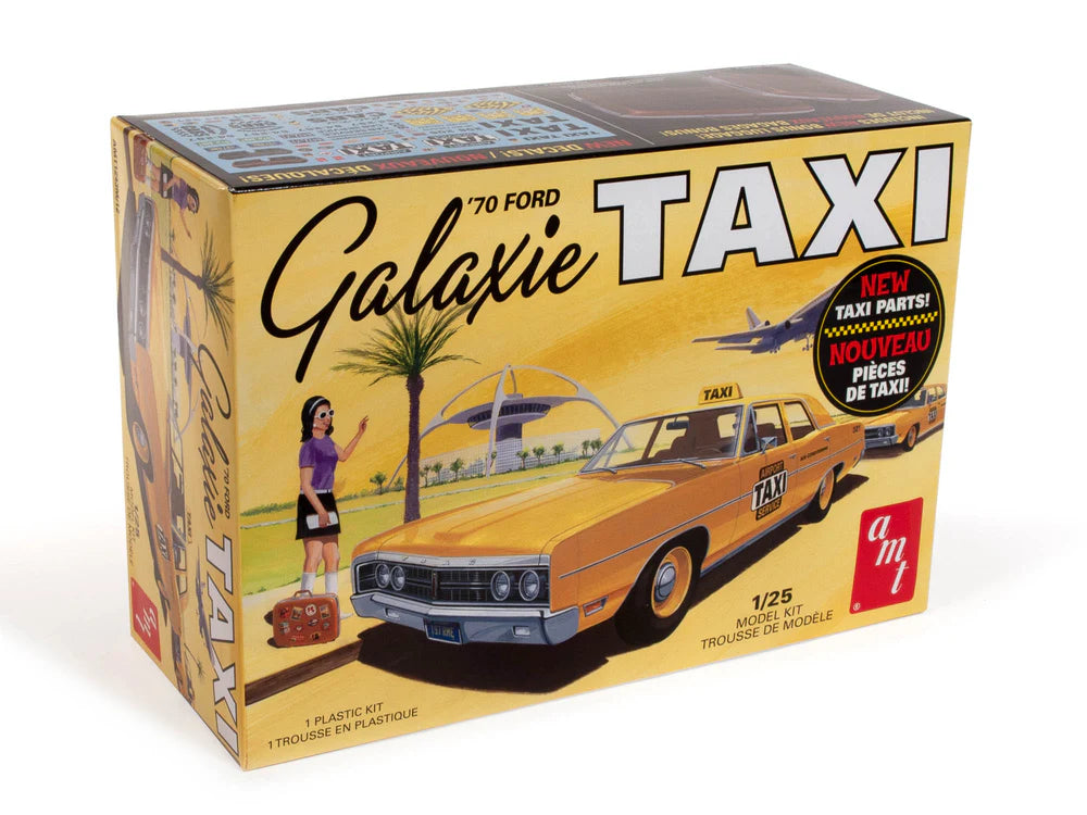 amt 1243 1/25 1970 Ford Galaxie Taxi