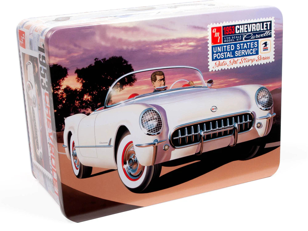 amt 1244 1/25 1953 Chevy Corvetter USPS Stamp Series