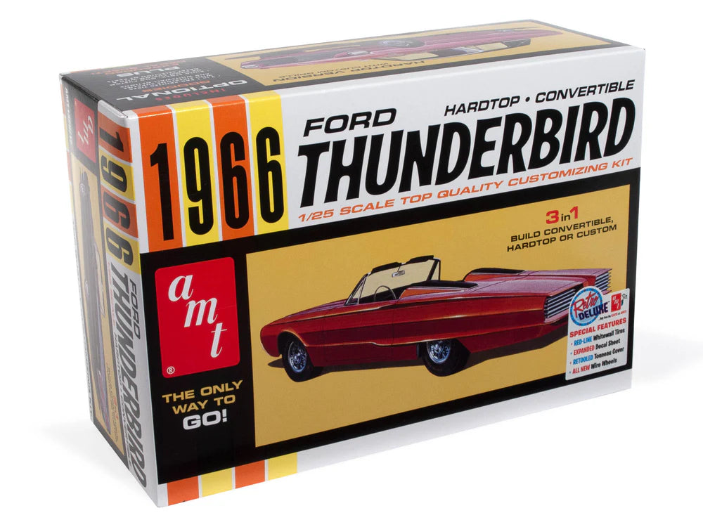 amt 1328 1/25 1966 Ford Thunderbird Hardtop/Convertible