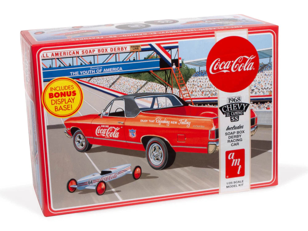 amt 1362 1/25 1968 Chevy El Camino SS (Coca-Cola)