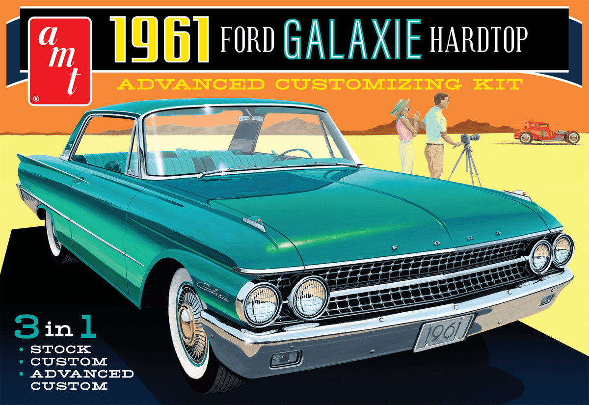 amt 1430 1/25 1961 Ford Galaxie Hardtop Skill 2