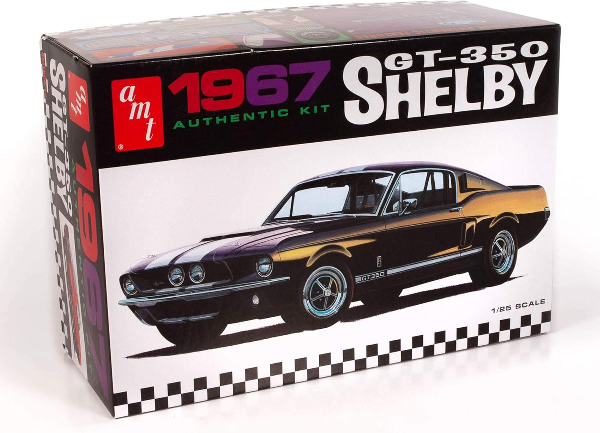 amt 800 1/25 1967 Shelby GT350 (White) Mustang