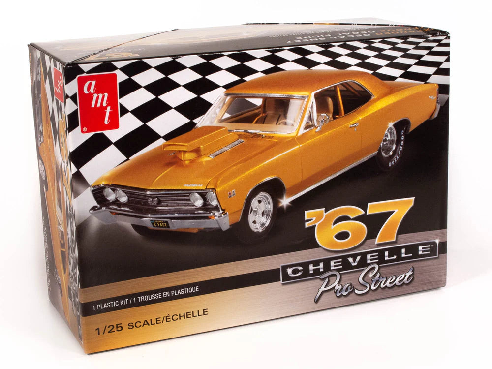 amt 876 1/25 1967 Chevy Chevelle Pro Street Skill Level 2