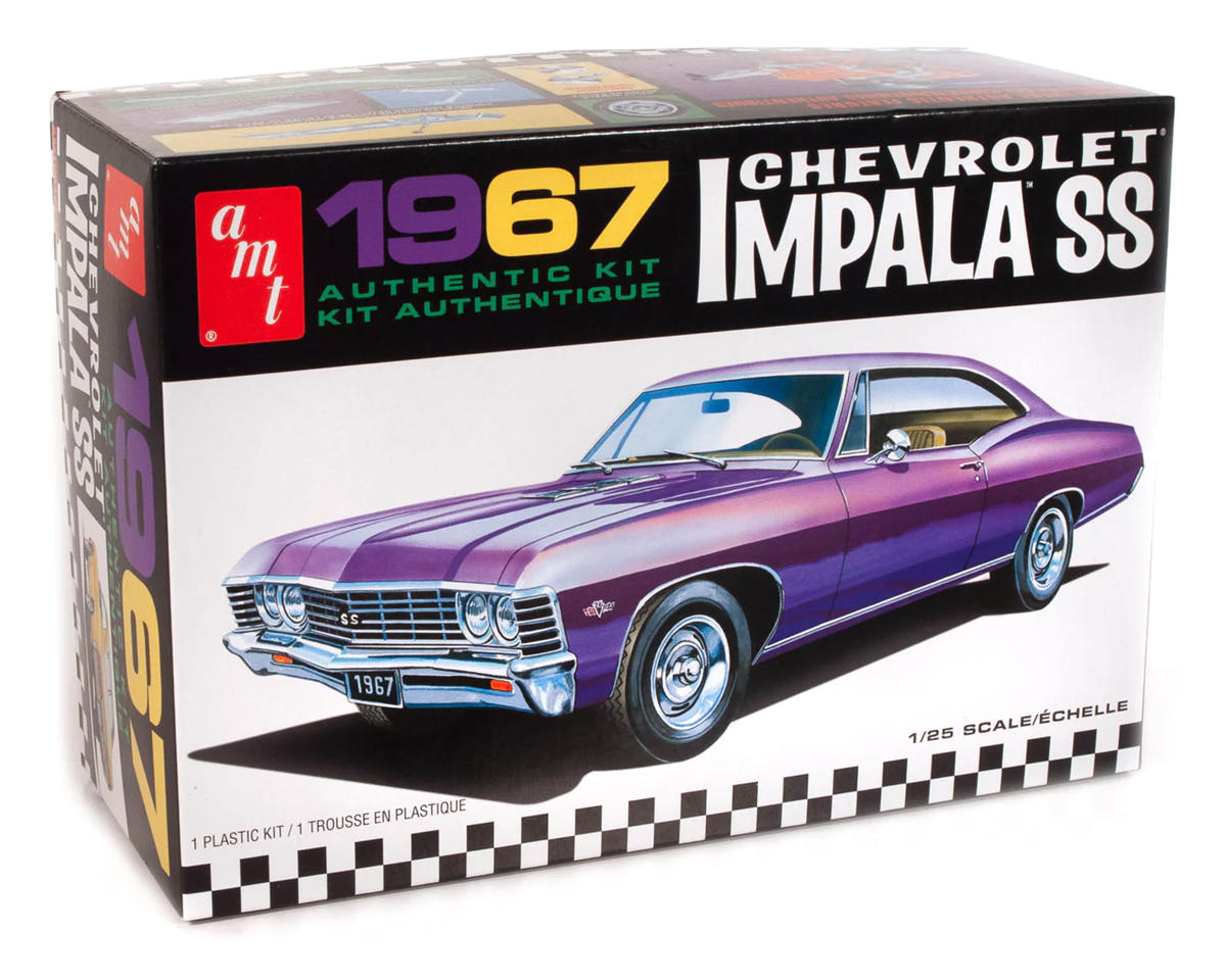 amt 981 1/25 1967 Chevy Impala SS