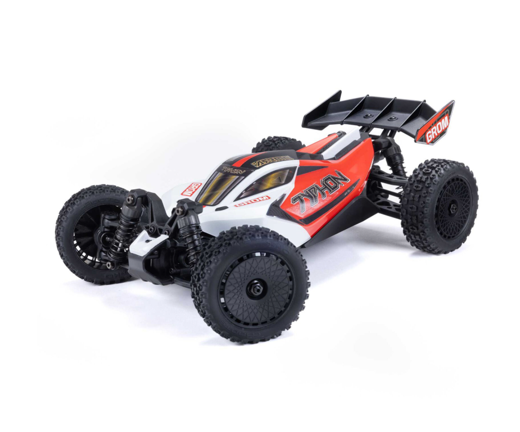 ARRMA 2106T2 TYPHON GROM 4x4 SMART Small Scale Buggy Red/White