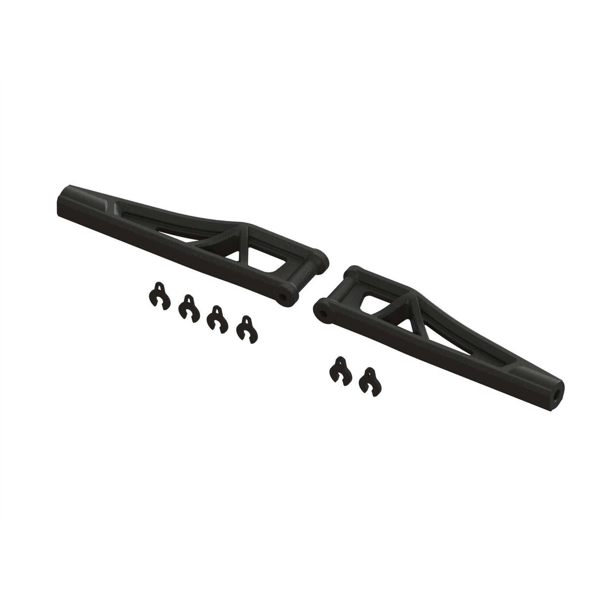 ARRMA ARA330655 120mm Front Upper Suspension A-Arms for 6S Vehicles