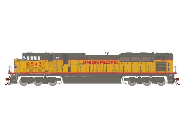 Athearn Genesis G1042 HO Scale EMD SD90MAC-H Ph2 Union Pacific UP 'Winds' 8543 DCC/Sound