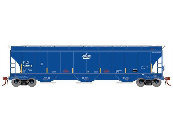Athearn Genesis G1083 HO Scale Trinity 5161 Covered Hopper Trinity Leasing TILX 518719