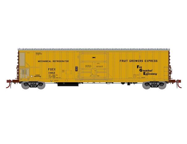 Athearn Genesis G1119 FGE 57' Mechanical Reefer Fruit Growers Express FGCX 11952