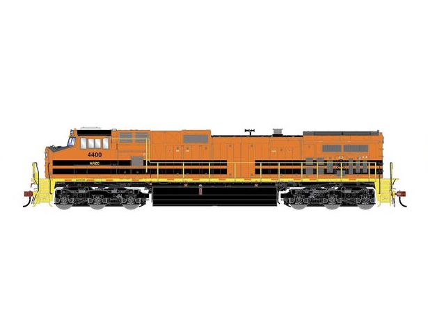 Athearn Genesis G1211 HO Scale Dash 9-44CW Arizona & California ARCZ 4400 DC