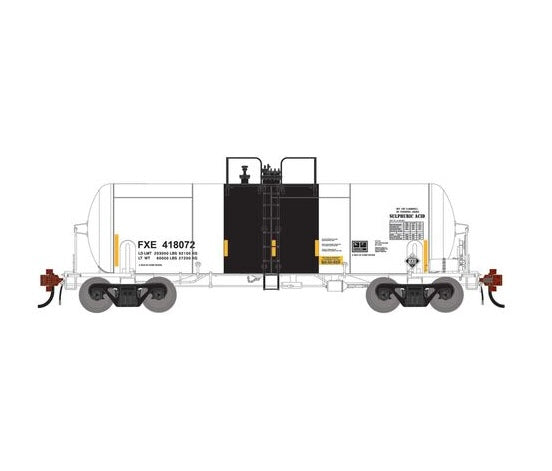 Athearn Genesis G1432 HO Scale 13K Gallon Acid Tank Car Ferromex FXE 418072
