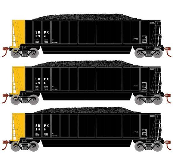 Athearn RTR 1390 HO Scale Bathtub Gondola w/Load Salt River SPRX