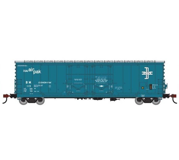 Athearn RTR 1852 HO Scale 50' Evans Double Door Boxcar Boston & Maine B&M 113