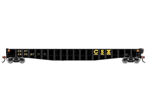 Athearn RTR 1948 HO Scale 65' Mill Gondola CSX 490587