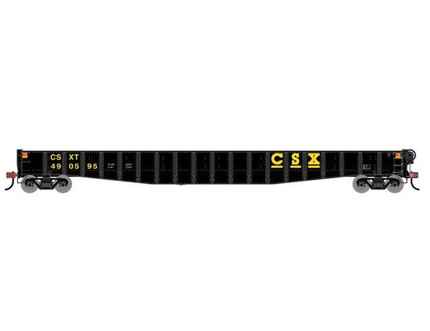 Athearn RTR 1950 HO Scale 65' Mill Gondola CSX 490595