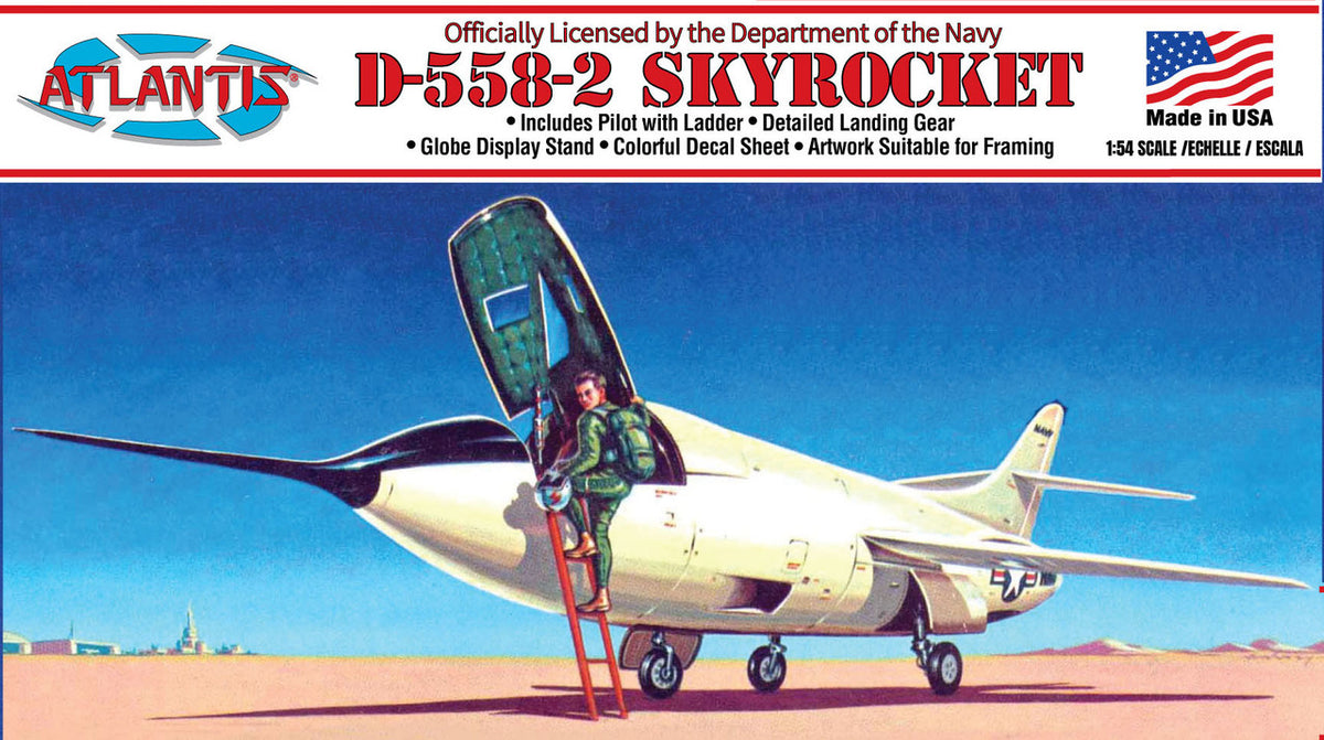 Atlantis Models 213 1/54 Douglas D-558-2 Skyrocket