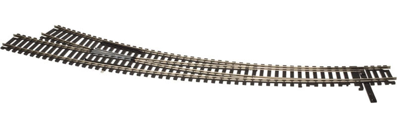 Atlas 288 HO Scale Code 100 Curved Right-Hand Turnout