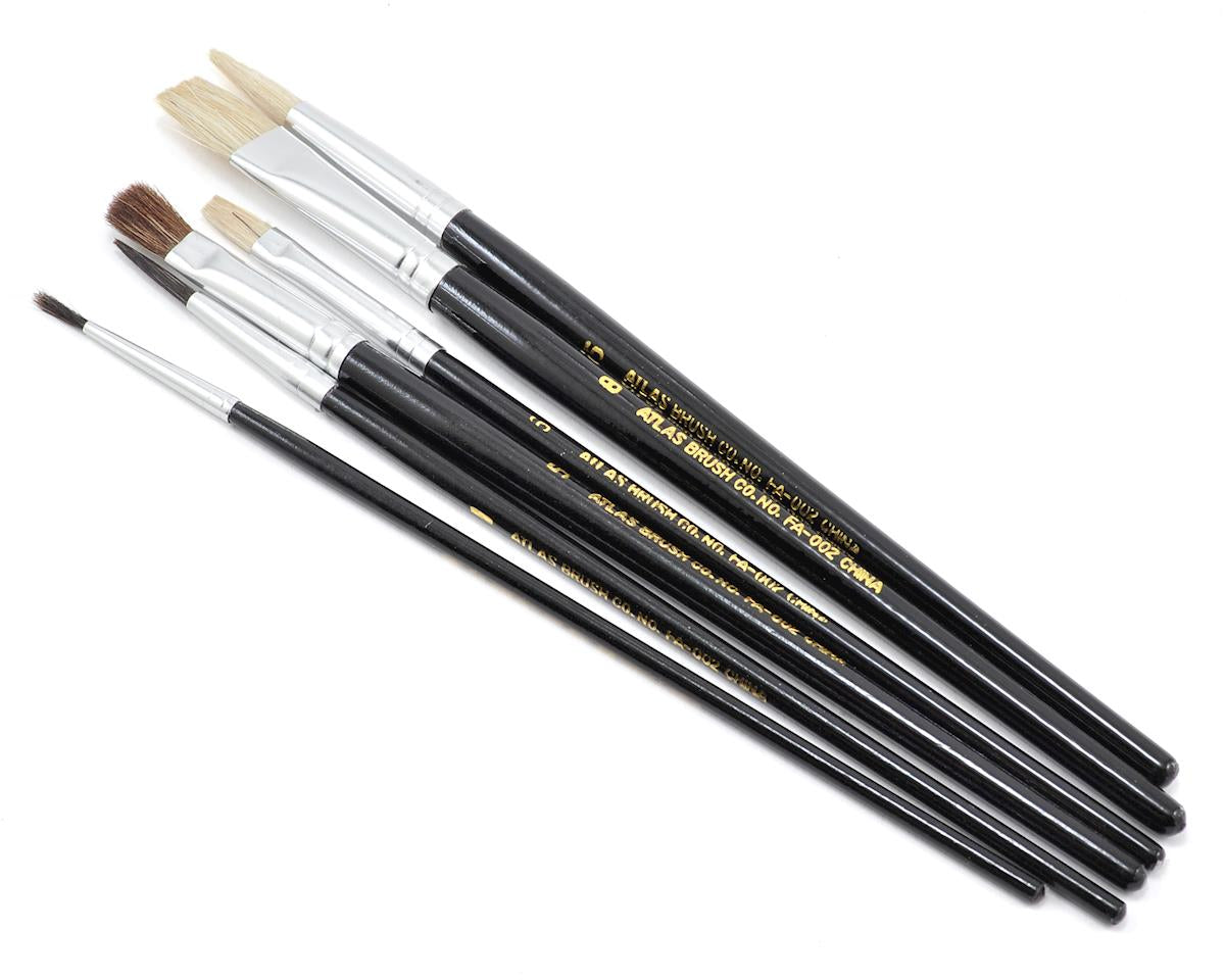 Atlas Brush FA-002 Assorted Economy Paint Brush Set