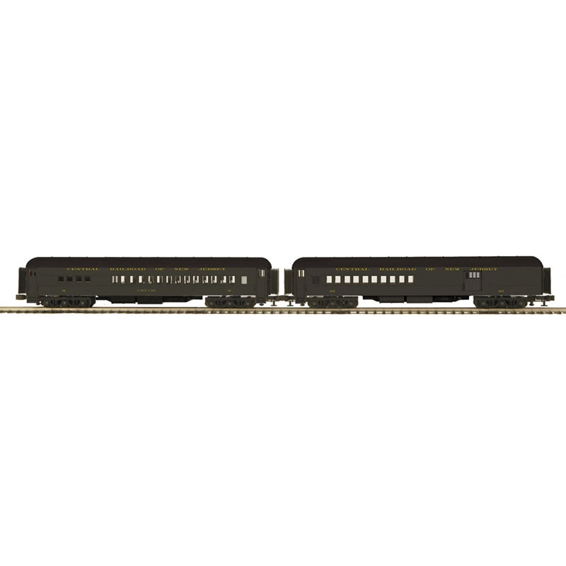 Atlas O Premier 3001766B O Scale Madison Heavyweight Central of Jersey 2 Car Set