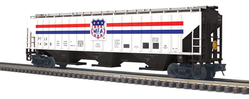Atlas O Trainman 2001641 O Scale PS 4750 Covered Hopper MFA Inc PTLX 14348