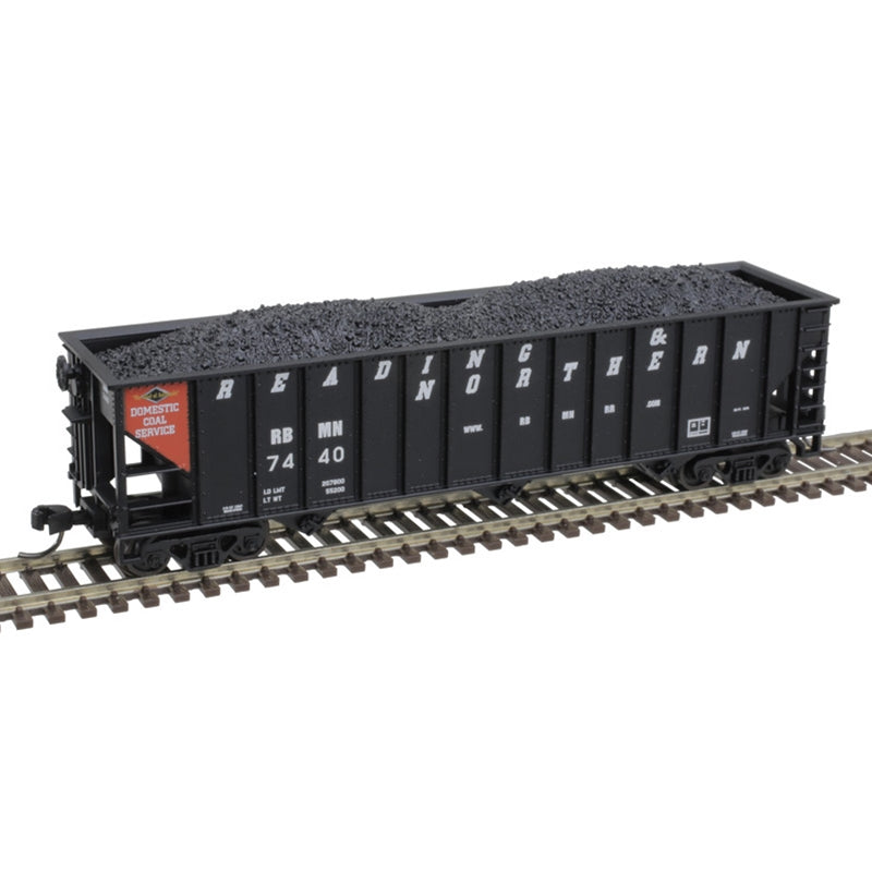 Atlas Trainman 50005867 N Scale 90 Ton Open Hopper Reading & Northern RBMN 7415