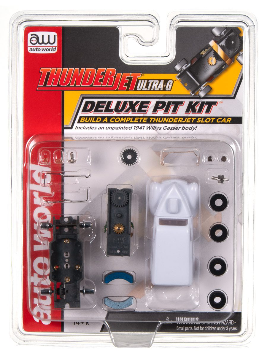 Auto World TRX125 HO Scale Thunderjet Deluxe Pit Kit