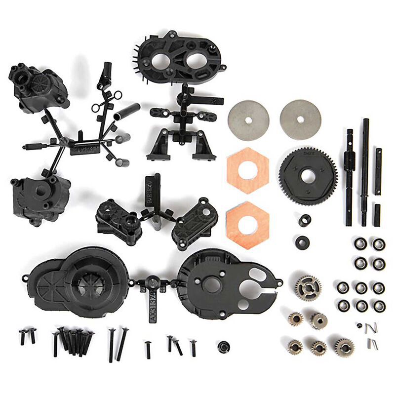 Axial AX31439B Complete Transmission Set for SCX10ii