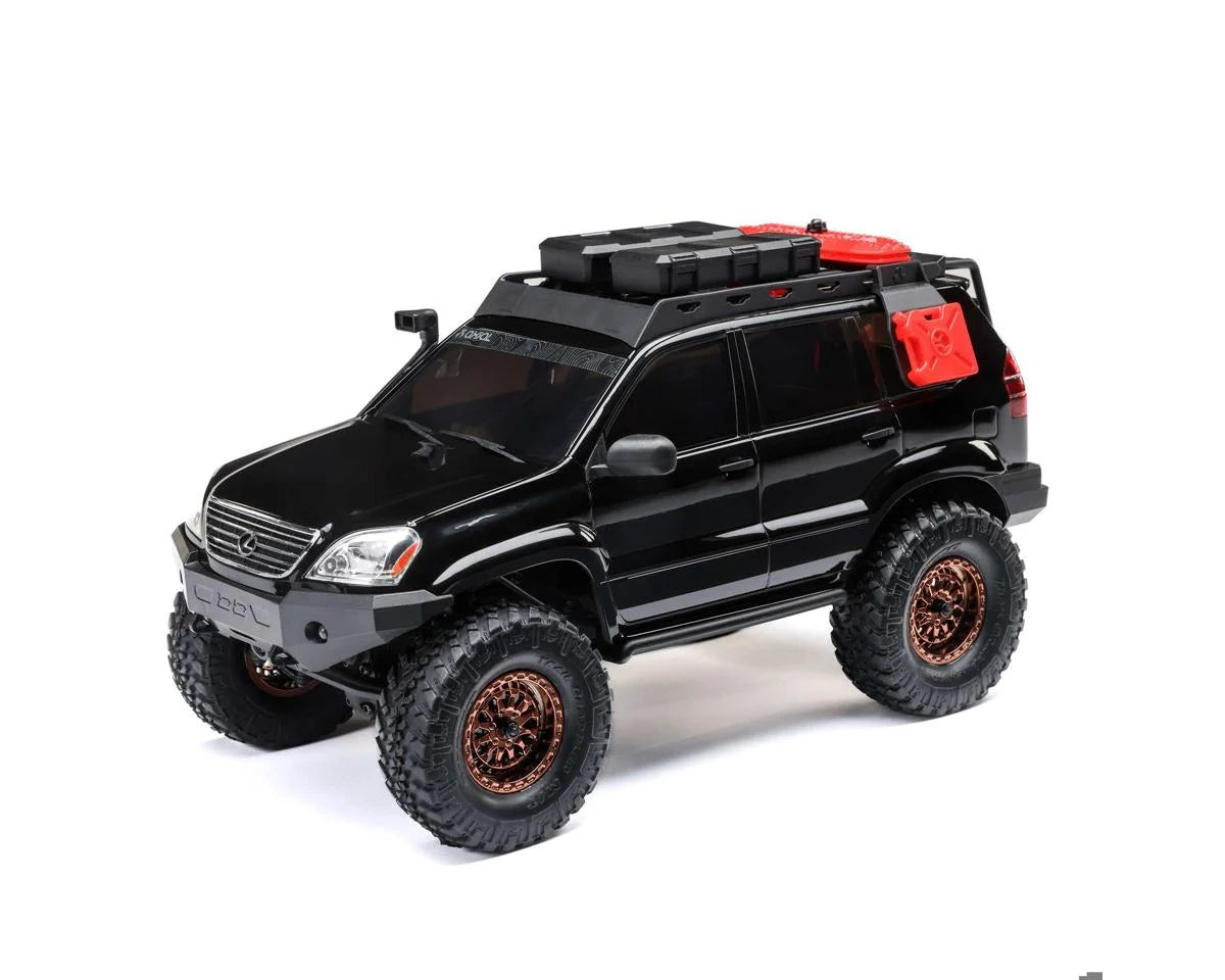 Axial AXI-1532T3 1/24 Scale SCX24 4x4 RTR Crawler Lexus GX - Black