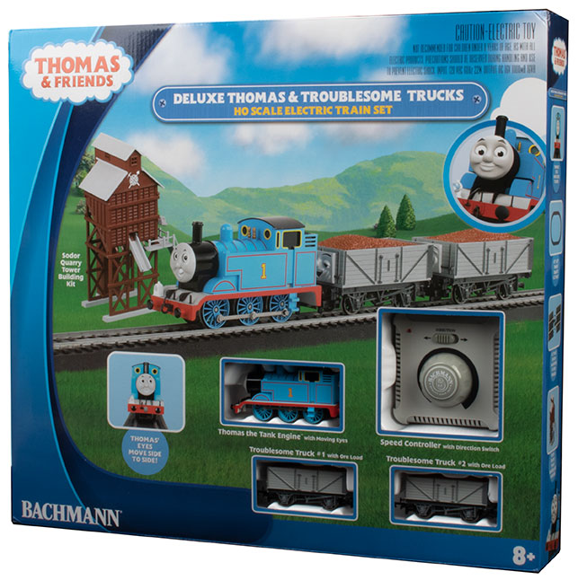 Bachmann 00760 HO Scale 75th Anniversary Thomas & Troublesome Trucks Train Set