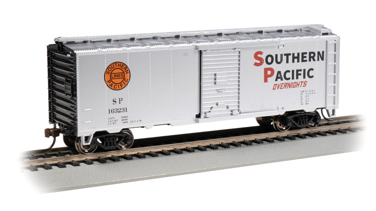 Bachmann 16018 HO Scale PS-1 40' Boxcar Southern Pacific "Overnight" SP 163231