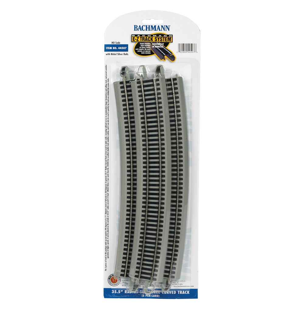 Bachmann 44507 HO Scale E-Z Track 35-1/2" Radius Curve