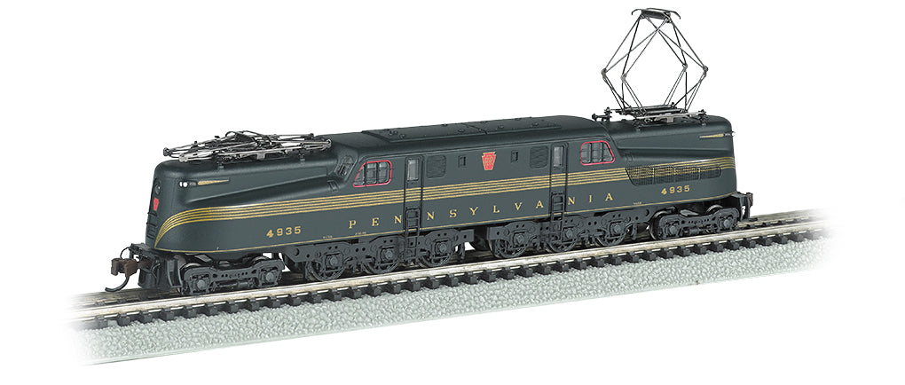 Bachmann 65353 N Scale GG1 Pennsylvania "Brunswick 5 Stripe" PRR 4935 DCC & Sound