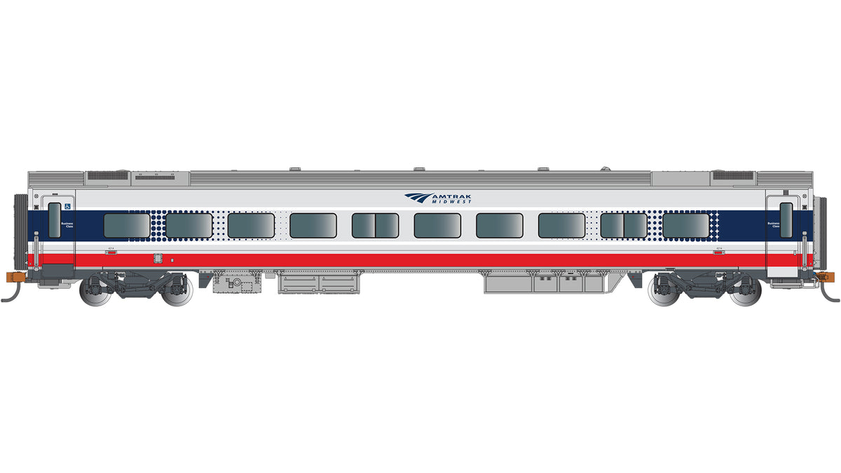 Bachmann 74513 HO Scale Siemens Venture Passenger Business Coach Amtrak Midwest 4214