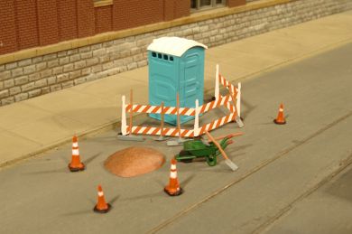 Bachmann SceneScapes 33164 O Scale Building Site Accessories
