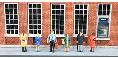 Bachmann SceneScapes 33170 O Scale Standing Office Worker Figures
