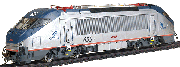 Bachmann Spectrum 83003 HO Scale HHP-8 Amtrak Acela 655
