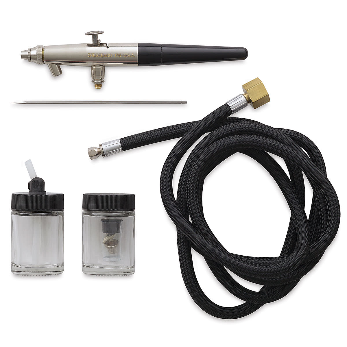 Badger 175-7 Crescendo Dual Action Internal Mix Airbrush Set