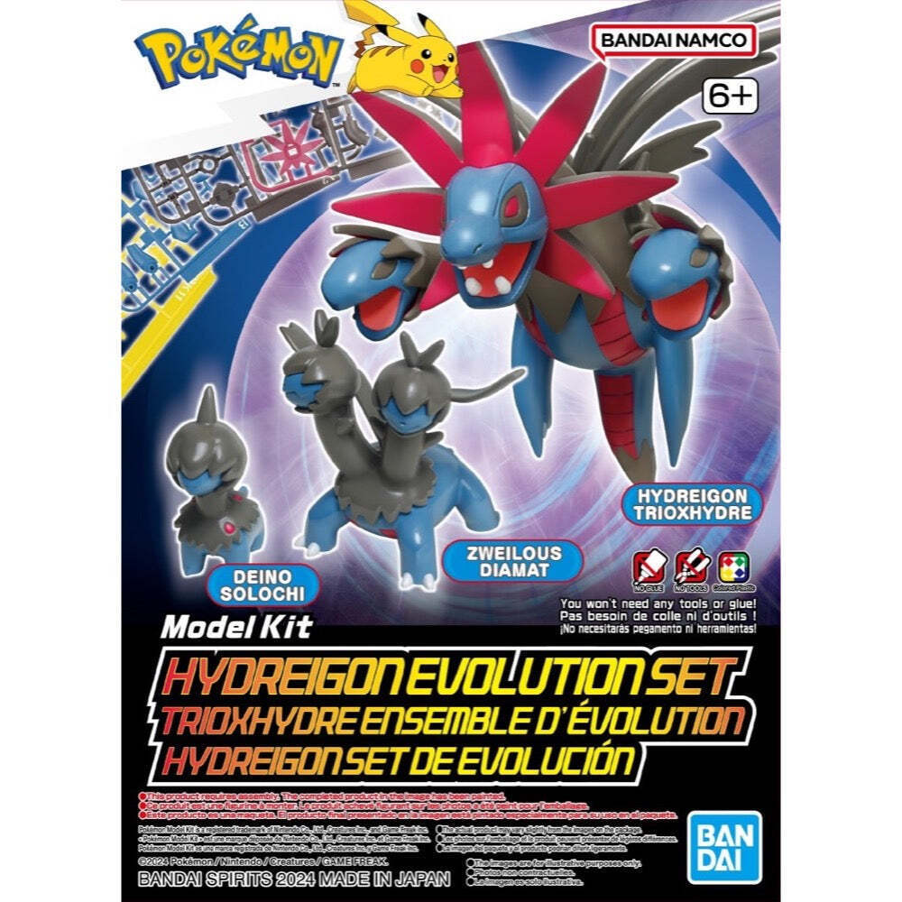 Bandai 2730251 Pokemon Hydreigon Evolution Set