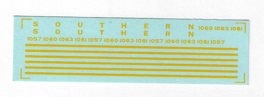 Bethlehem Car Works 531 HO Scale Southern Coach - Dulux Gold