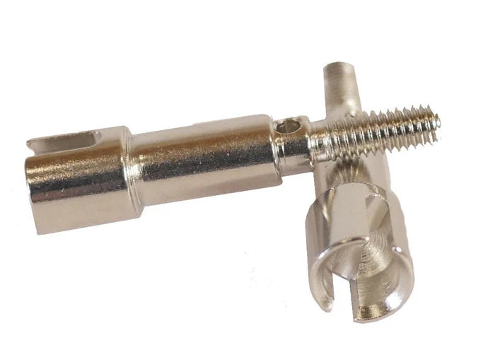 BlackZon 534734 Rear Axle for Warrior