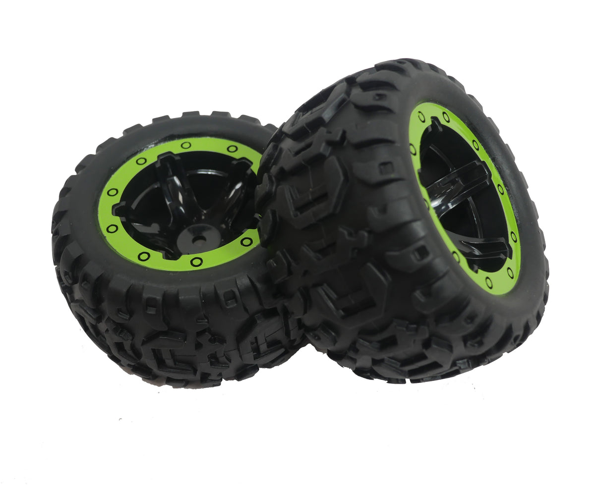 BlackZon 540038 Wheels and Tires for Slyder & Turbo Slyder