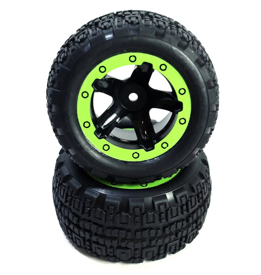 BlackZon 540094 Turbo Slyder & Slyder ST Wheels/Tires Assembled
