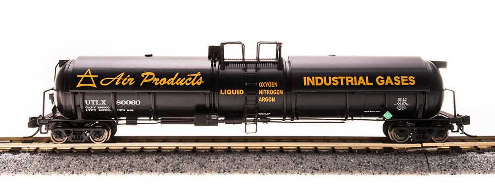 BLI 3721 N Scale High-Capacity Cryogenic Tank Car Air Products UTLX