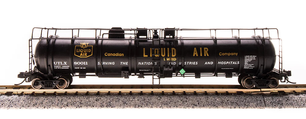 BLI 3723 N Scale High-Capacity Cryogenic Tank Car Canadian Liquid Air Co. UTLX