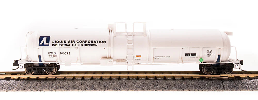 BLI 3725 N Scale High-Capacity Cryogenic Tank Car Liquid Air Corporation UTLX