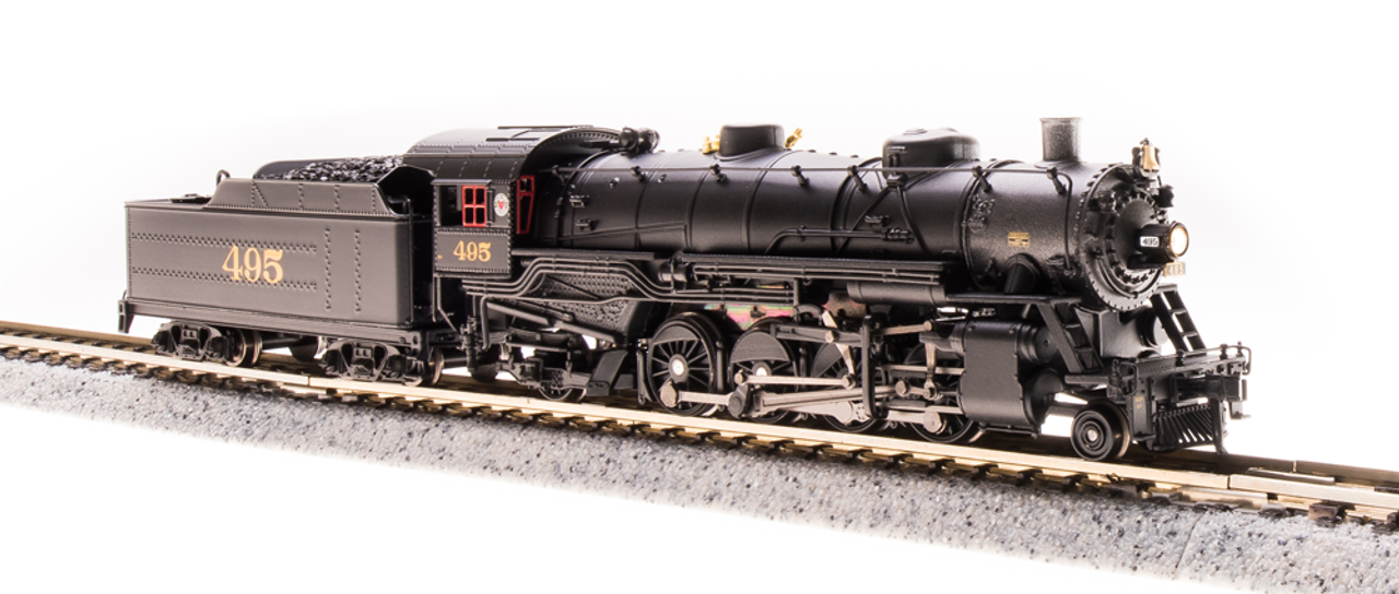 BLI 5982 N Scale 2-8-2 Mikado Steam Locomotive Seaboard Air Line 495 Paragon3 DCC