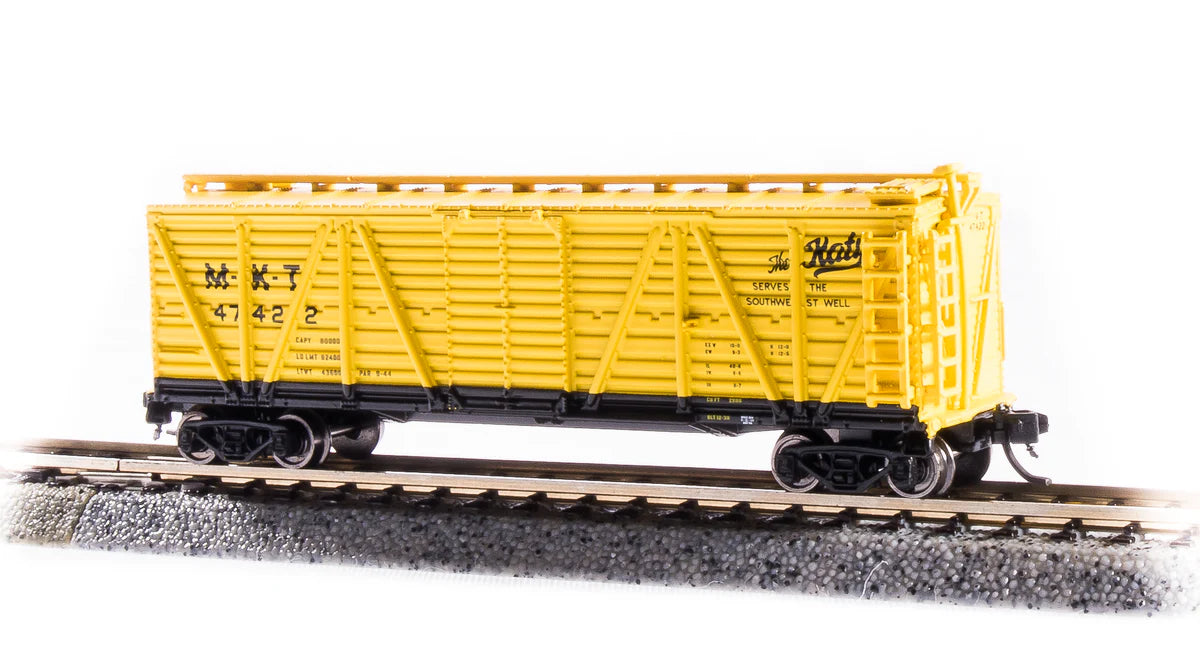 BLI 6573 N Scale K7 Stock Car Missouri-Kansas-Texas MKT - Hog Sounds